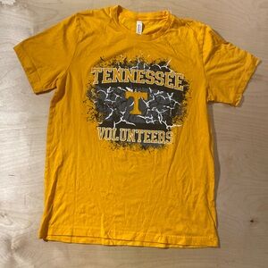 Bella Canvas Tennessee Graphic Yellow Shirt Large (PW)
